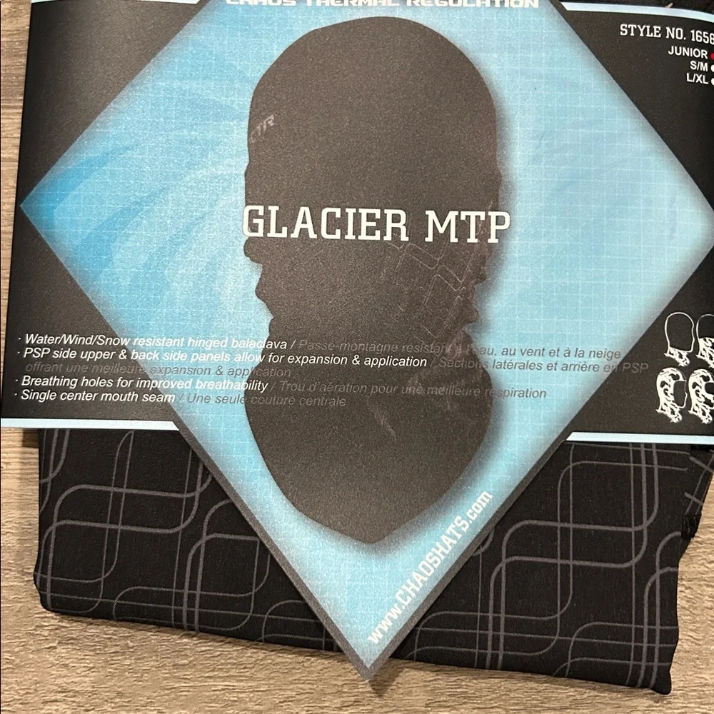 CTR Glacier MTP Black Balaclava